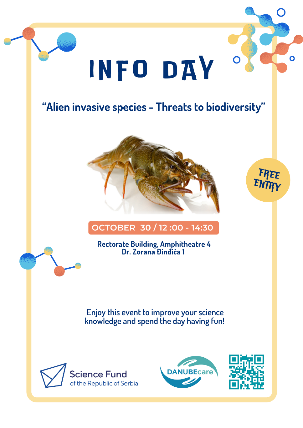 “Announcement of Info Day: ‘Invasive Alien Species – A Threat to Biodiversity'”