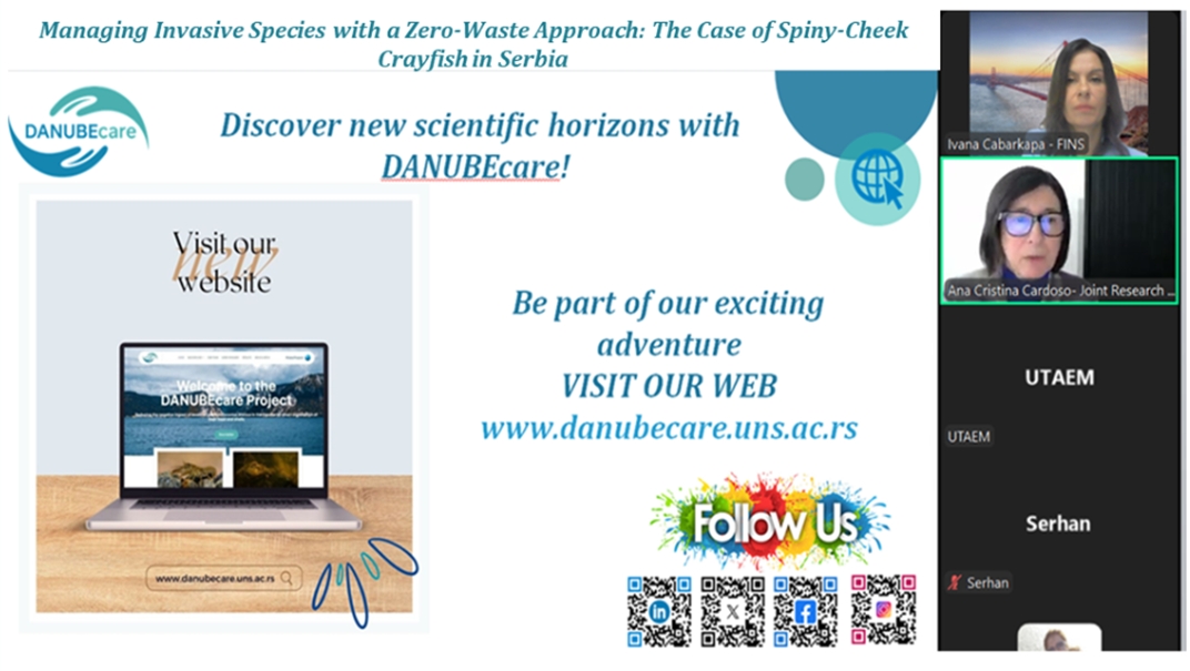 Zero-waste approach to managing invasive species at ESENIAS-DIAS 2024 Conference