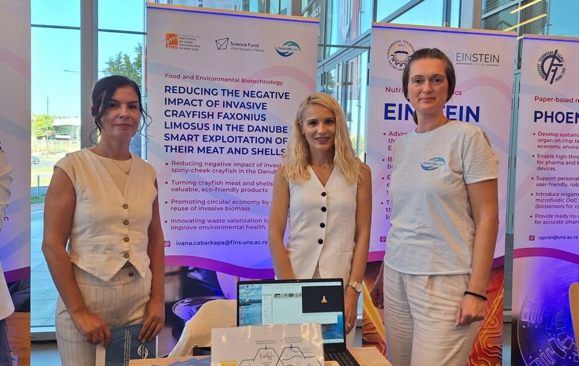 Showcasing Innovation: DANUBEcare at the Mini Fair “Science in Action”